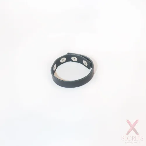 ANILLO AJUSTABLE DE CUERO GENUINO CON CIERRE A PRESIÓN PARA CBT ANILLO AJUSTABLE DE CUERO GENUINO CON CIERRE A PRESIÓN PARA CBT