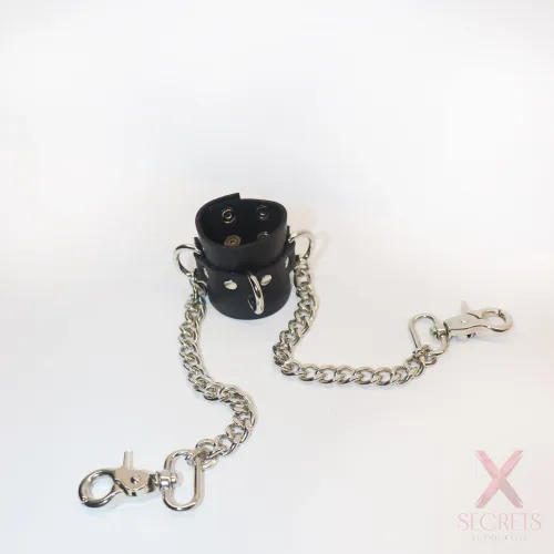 ANILLO CBT DE CUERO CON CADENAS DE TRACCIÓN Y ANCLAJE PARA CORREA ANILLO CBT DE CUERO CON CADENAS DE TRACCIÓN Y ANCLAJE PARA CORREA