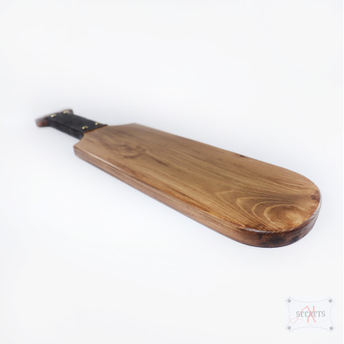 PALA DE MADERA LARGA NOGAL CON MANGO