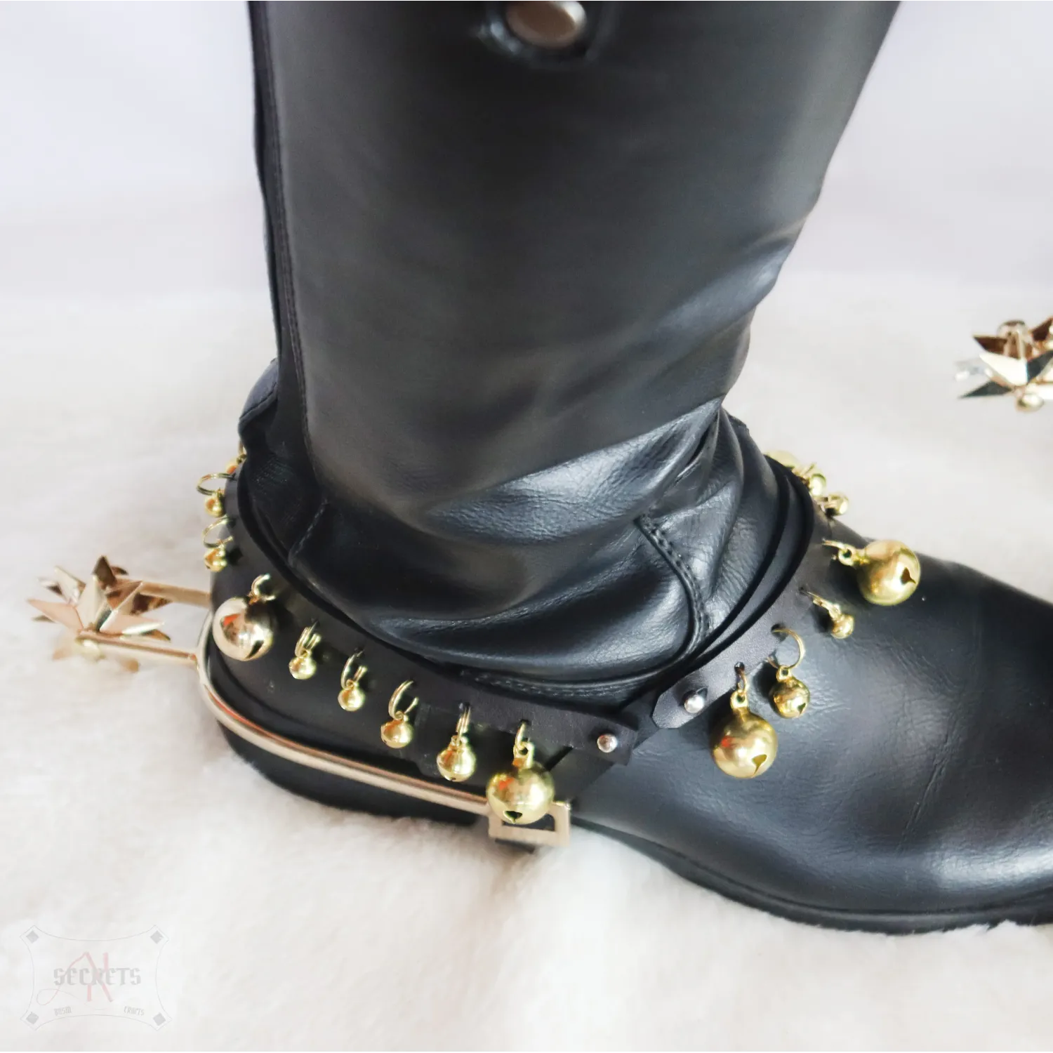 Espuelas de Metal y Cuero BDSM - Edición Miss Lith Espuelas de Metal y Cuero BDSM - Edición Miss Lith