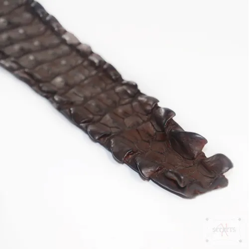 Pala BDSM 'Miss Eva' – Auténtica Cola de Cocodrilo y Madera de Nogal Pala BDSM 'Miss Eva' – Auténtica Cola de Cocodrilo y Madera de Nogal