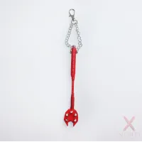Llavero de Cuero con Mini Fusta 'Devil'