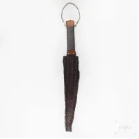 Pala BDSM 'Miss Eva' – Auténtica Cola de Cocodrilo y Madera de Nogal Pala BDSM 'Miss Eva' – Auténtica Cola de Cocodrilo y Madera de Nogal