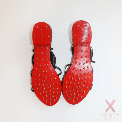 SANDALIAS PLANAS DE TRAMPLING CON PINCHOS DE 20mm EN SUELA PERSONALIZABLE SANDALIAS PLANAS DE TRAMPLING CON PINCHOS DE 20mm EN SUELA PERSONALIZABLE
