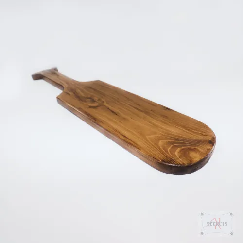 Pala de Spanking Larga en Madera de Abeto con Acabado Nogal Pala de Spanking Larga en Madera de Abeto con Acabado Nogal